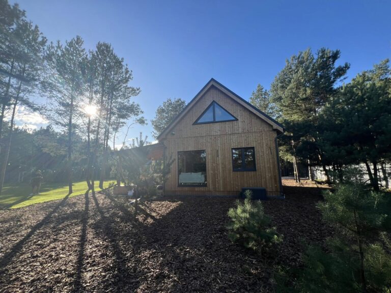 szczyt domu modułowego